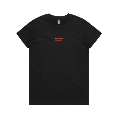 Black front flat lay