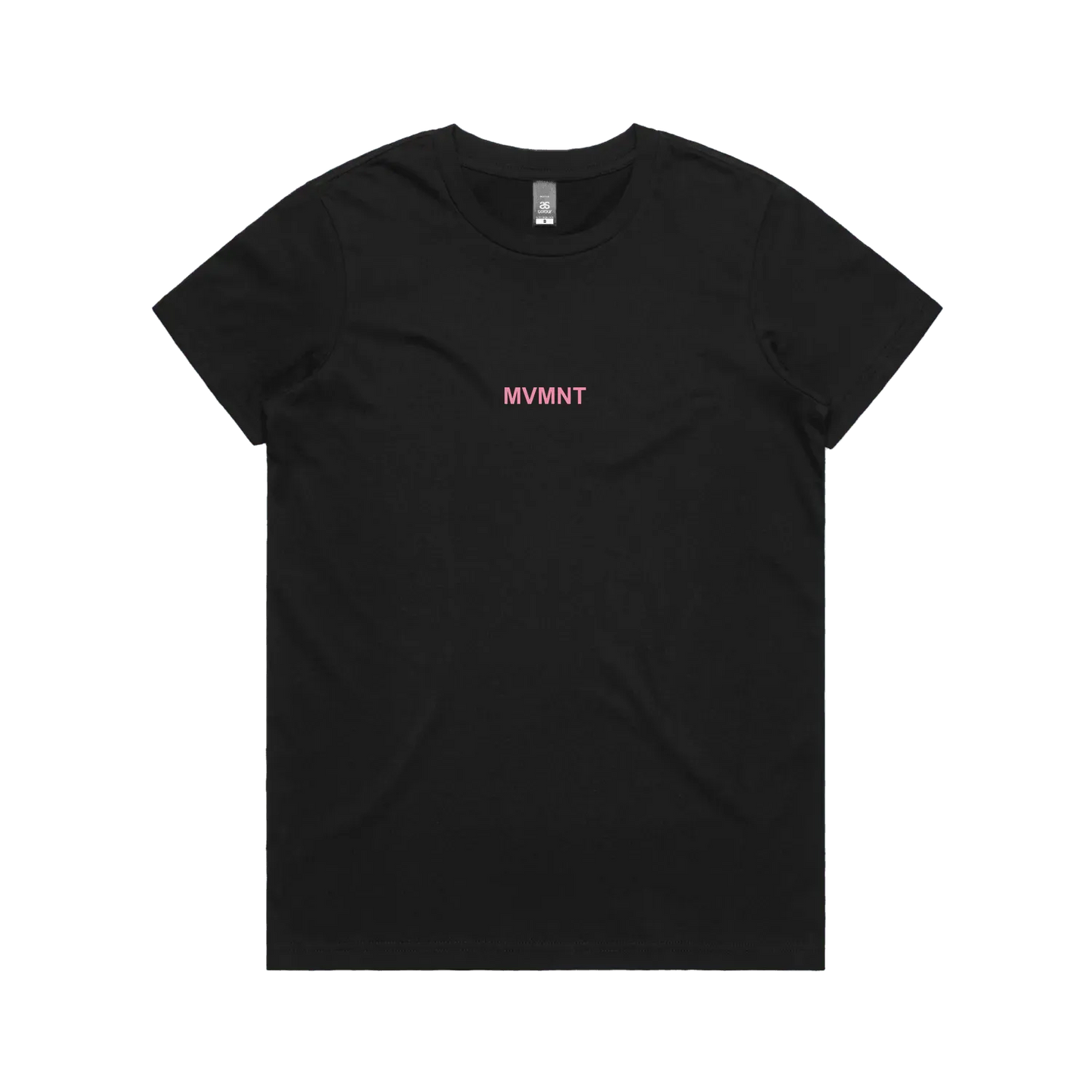 Black front flat lay