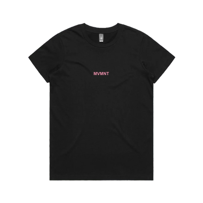 Black front flat lay