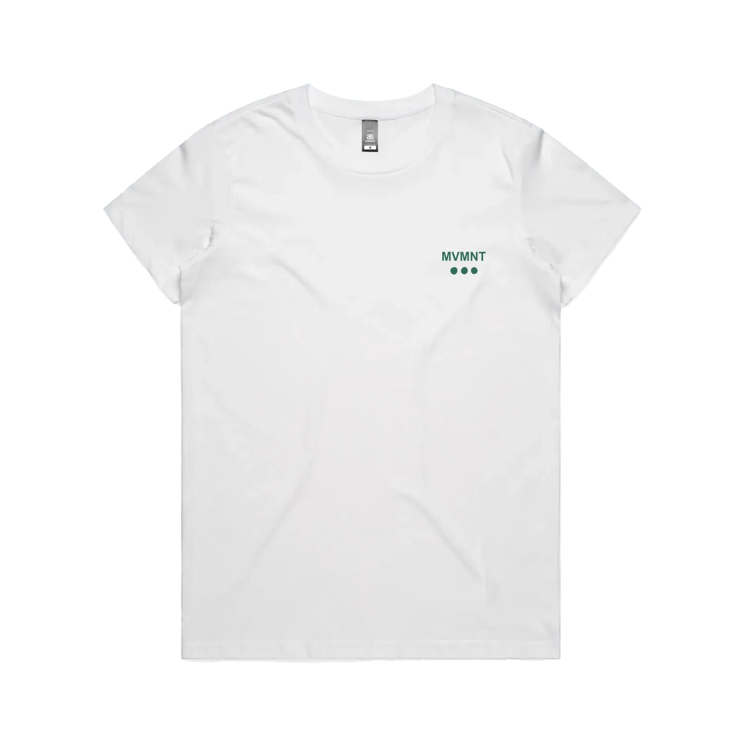 White front flat lay