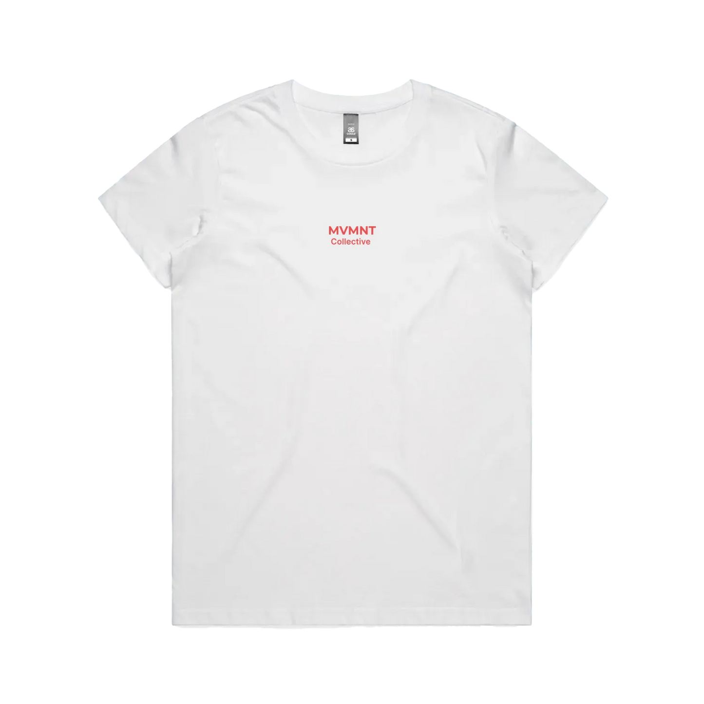 White front flat lay