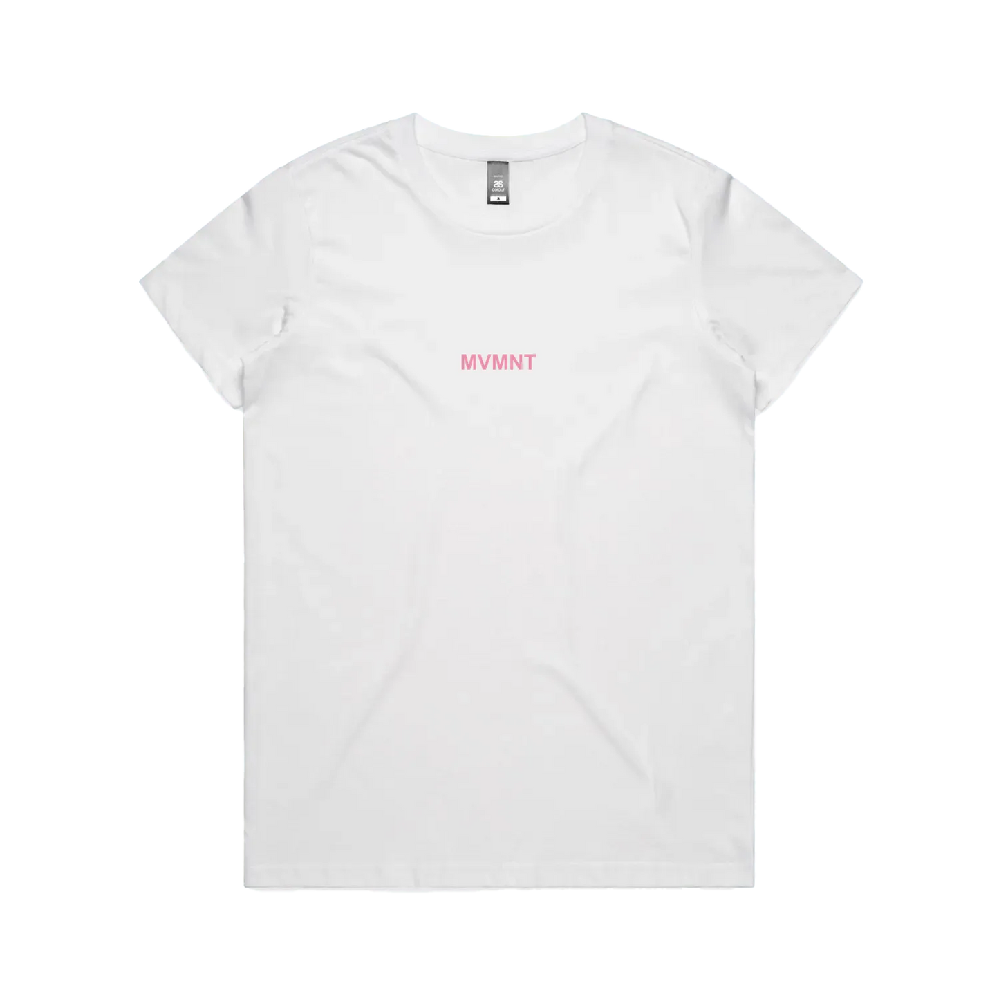 White front flat lay