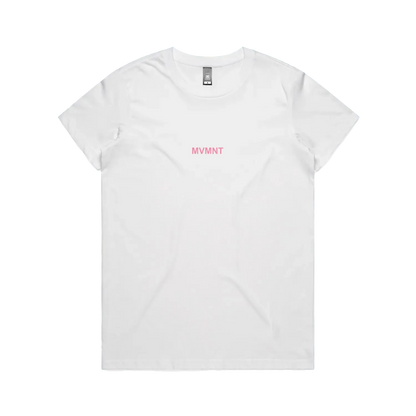 White front flat lay