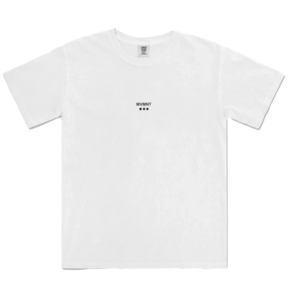 White front flat lay